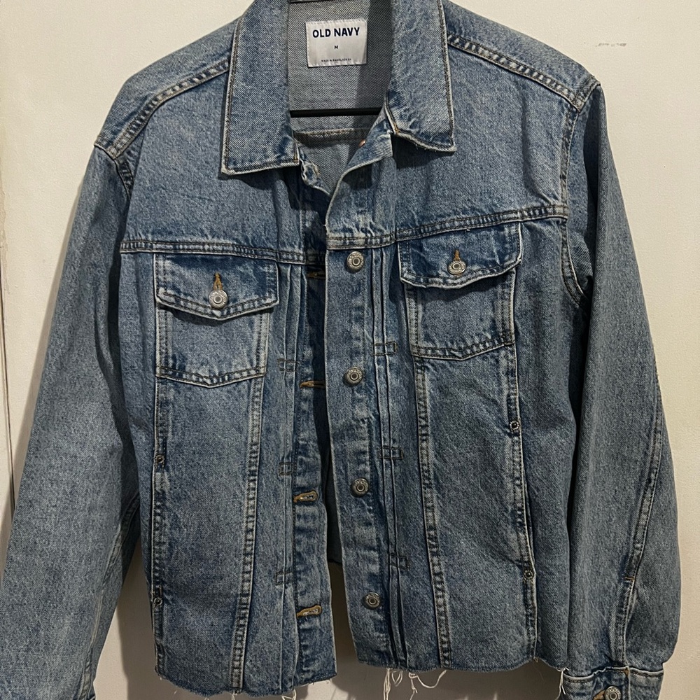 Old Navy Men's Classic Blue Denim Jacket